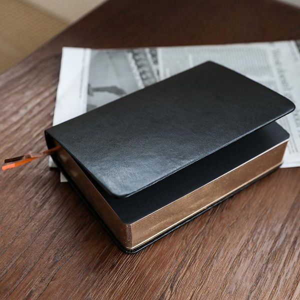notepads retro leather notebook thick paper bible diary book notepad blank weekly plan writing gift office stationery, Purple;pink
notepads retro leather notebook thick paper bible diary book notepad blank weekly plan writing gift office stationery, Purple;pink