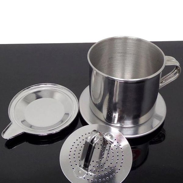 coffee filters 50/100ml vietnam style stainless steel drip filter maker pot infuse cup portable home office travel camping durable
coffee filters 50/100ml vietnam style stainless steel drip filter maker pot infuse cup portable home office travel camping durable