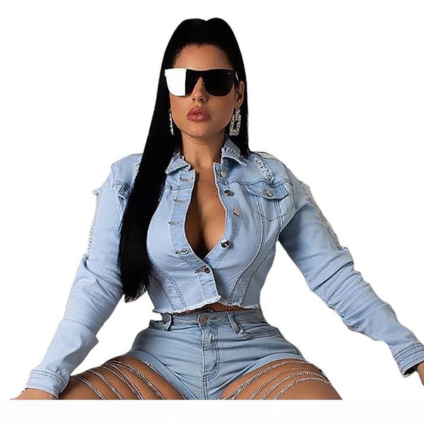 inmoteng women fashion light blue denim long sleeve button up jean jackets casual chain lace up back hole women outfit, Black;brown
inmoteng women fashion light blue denim long sleeve button up jean jackets casual chain lace up back hole women outfit, Black;brown