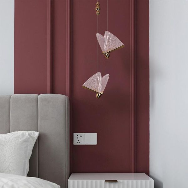 pendant lamps nordic light luxury butterfly lights bee children's lamp bedside small single head stair
pendant lamps nordic light luxury butterfly lights bee children's lamp bedside small single head stair