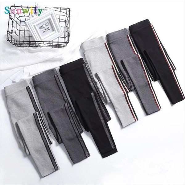 spring summer cotton women legging high waist side stripes sporting fitness pants slim quality, Black
spring summer cotton women legging high waist side stripes sporting fitness pants slim quality, Black