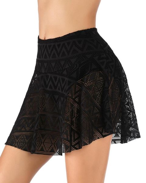 women's swimwear women swim skirt with briefs bathing suit beach cover up mesh breathable quick dry black, White;black
women's swimwear women swim skirt with briefs bathing suit beach cover up mesh breathable quick dry black, White;black