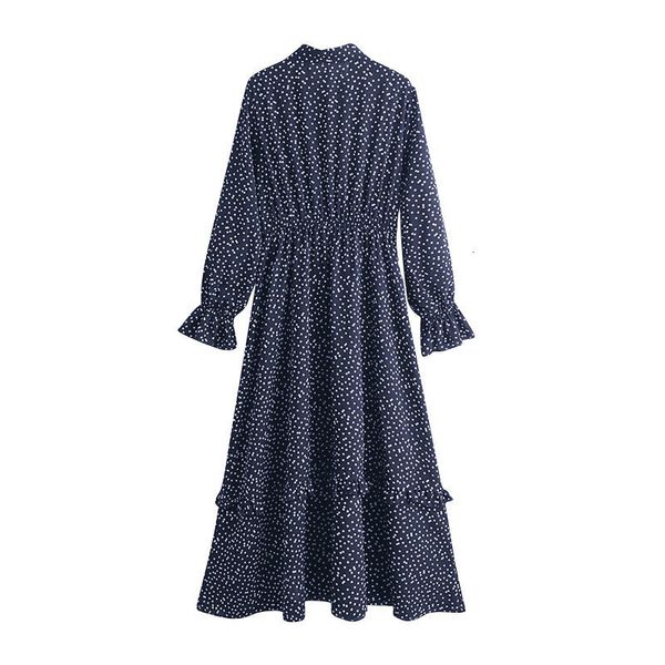 2021 spring summer new polka dot chiffon women clothes sleeve v-neck elegant midi fashion long es femme akfu, Black;gray
2021 spring summer new polka dot chiffon women clothes sleeve v-neck elegant midi fashion long es femme akfu, Black;gray