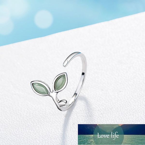 925 sterling silver dainty green branch leaves shape opal adjustable ring for women jewelry party gifts dropshipping s-r348
925 sterling silver dainty green branch leaves shape opal adjustable ring for women jewelry party gifts dropshipping s-r348