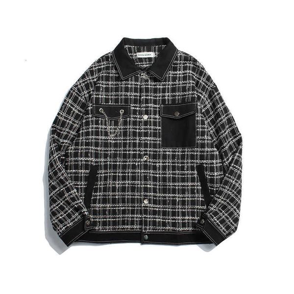 men's jackets rua retro bolsos jaqueta masculina e feminina oversize xadrez lapela solta casual inverno hip hop bluso casacos qotm j8o8, Black;brown
men's jackets rua retro bolsos jaqueta masculina e feminina oversize xadrez lapela solta casual inverno hip hop bluso casacos qotm j8o8, Black;brown