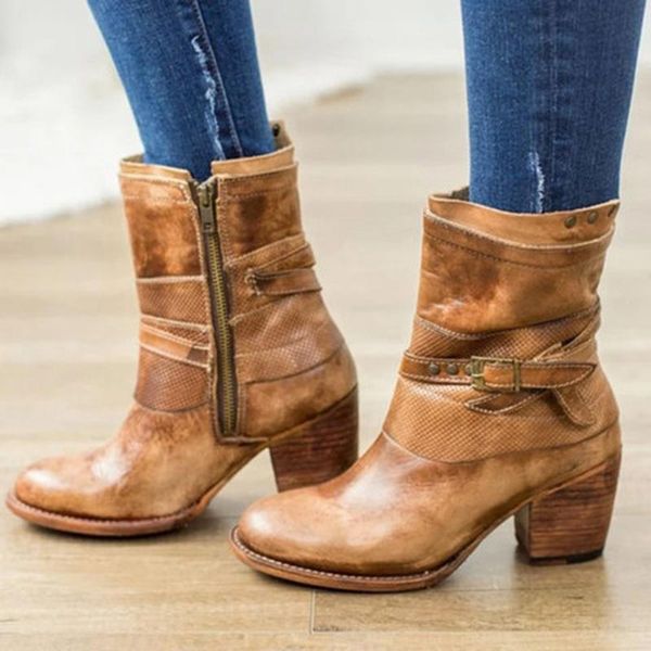 boots womens flat leather warm non-slip comfortable buckle zipper shoe woman square root heels cowboy low-heeled ankle, Black
boots womens flat leather warm non-slip comfortable buckle zipper shoe woman square root heels cowboy low-heeled ankle, Black