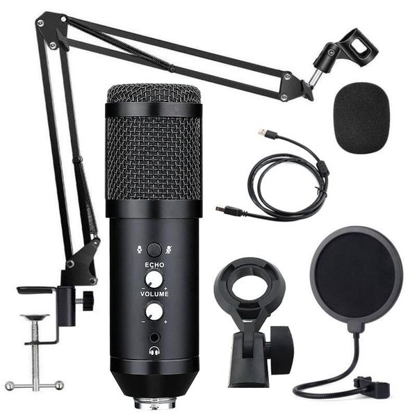 pc usb microphone condenser kit recording microphone with stand karaoke podcasting for youtube video chat game tiktok podcast
pc usb microphone condenser kit recording microphone with stand karaoke podcasting for youtube video chat game tiktok podcast