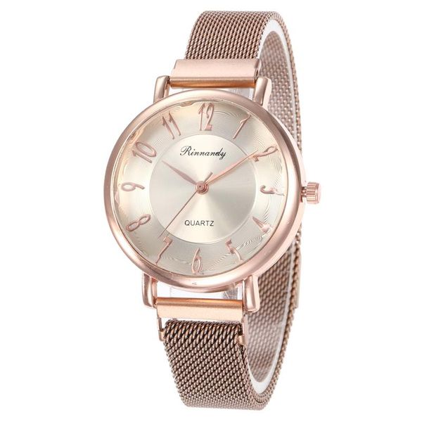 wristwatches sky starring women's clock luxury mark ladies gold of stainless steel magnetic fixed candle male quartz, Slivery;brown
wristwatches sky starring women's clock luxury mark ladies gold of stainless steel magnetic fixed candle male quartz, Slivery;brown
