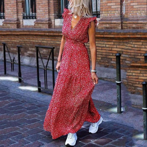 bohemian summer dress 2021 v neck sleeveless vintage floral printed long maxi dresses plus size beach holiday vestido, Black;gray
bohemian summer dress 2021 v neck sleeveless vintage floral printed long maxi dresses plus size beach holiday vestido, Black;gray