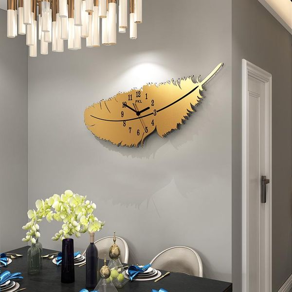 wall clocks creative silent clock modern design metal mechanism luxury nordic living room duvar saati home decoration
wall clocks creative silent clock modern design metal mechanism luxury nordic living room duvar saati home decoration