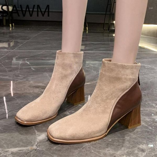 boots 2021 ins dropship women shoes zip up square heels spring autumn ankle ladies footwear1, Black
boots 2021 ins dropship women shoes zip up square heels spring autumn ankle ladies footwear1, Black