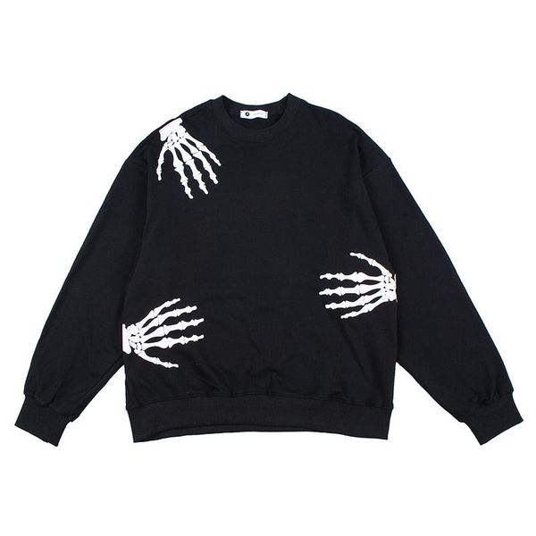 men's hoodies & sweatshirts retro ghost hand letter print casual mens crew neck oversized vibe style streetwear loose couple, Black
men's hoodies & sweatshirts retro ghost hand letter print casual mens crew neck oversized vibe style streetwear loose couple, Black