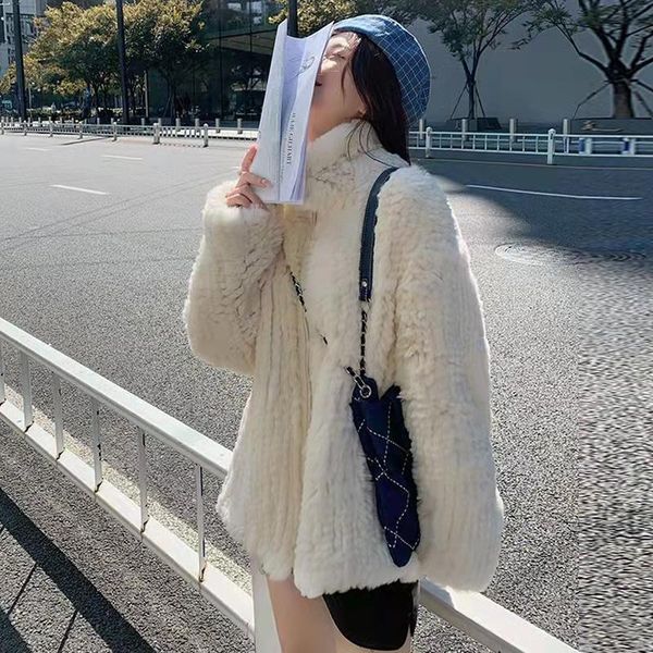 women's wool & blends imitation woven fur female brief paragraph 2021 winter lambs coat collar young, Black
women's wool & blends imitation woven fur female brief paragraph 2021 winter lambs coat collar young, Black