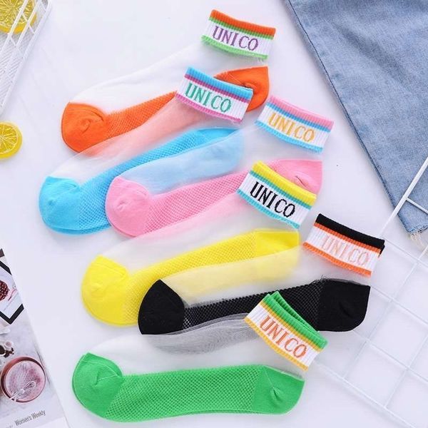 hosiery socks children korean summer thin net red glass transparent letter socks, Black;white
hosiery socks children korean summer thin net red glass transparent letter socks, Black;white