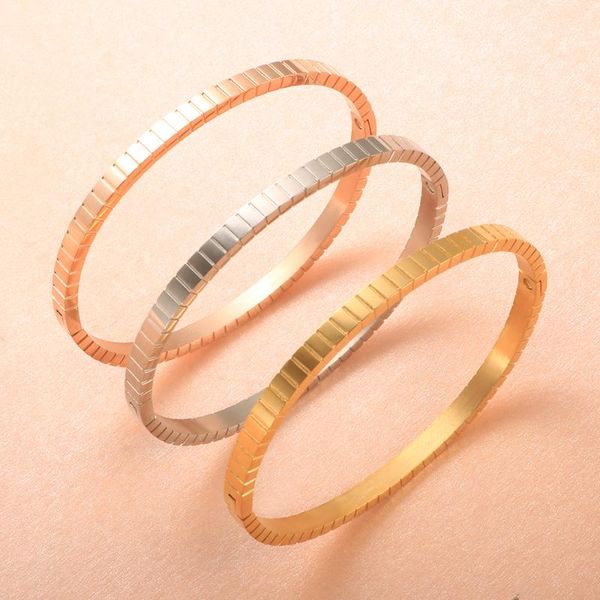 bangle elegant classic corrosion stripe three color bracelet stainless steel bracelets cubic zirconia gold ladies jewelry wedding gift, Black
bangle elegant classic corrosion stripe three color bracelet stainless steel bracelets cubic zirconia gold ladies jewelry wedding gift, Black