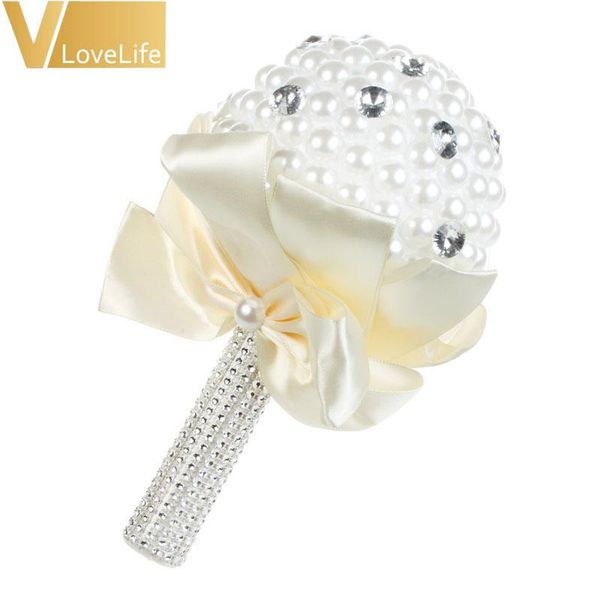 pearls mini wedding bouquet wedding flowers bridal bouquets with sparkle crystal satin ribbon bow bride decorations
pearls mini wedding bouquet wedding flowers bridal bouquets with sparkle crystal satin ribbon bow bride decorations