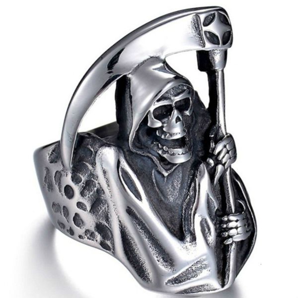 designer rings new fashion vintage death hip hop punk rock alloy silvery ring for men women luxury grim reaper sickle jewelry, Golden;silver
designer rings new fashion vintage death hip hop punk rock alloy silvery ring for men women luxury grim reaper sickle jewelry, Golden;silver