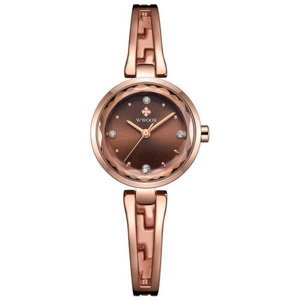 wristwatches student sports watch concept creative women's waterproof quartz fashion casual steel band, Slivery;brown
wristwatches student sports watch concept creative women's waterproof quartz fashion casual steel band, Slivery;brown