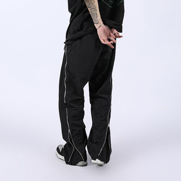men's pants harajuku side zipper pockets retro vibe mens high street straight black cargo loose oversize baggy casual trousers
men's pants harajuku side zipper pockets retro vibe mens high street straight black cargo loose oversize baggy casual trousers