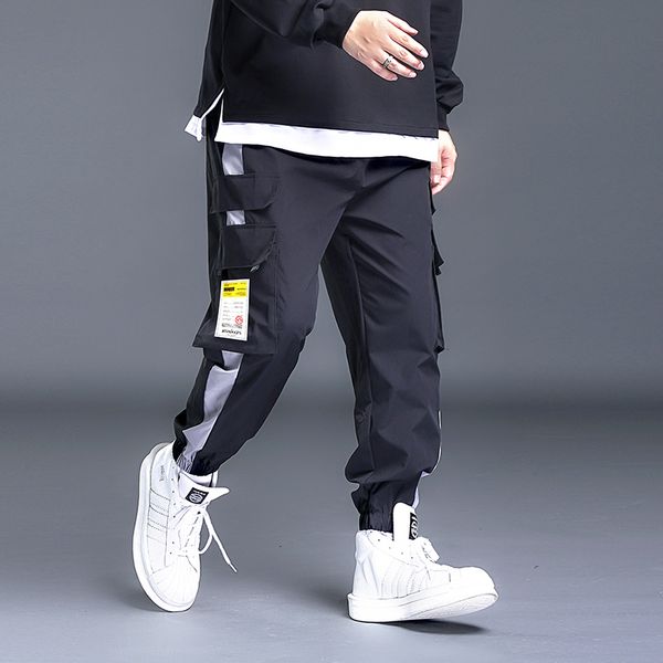 2021 new plus 7xl 6xl 5xl jogger hip hop casual track streetwear harajuku hipster ribbon pockets sweatpants men y3sl, Black
2021 new plus 7xl 6xl 5xl jogger hip hop casual track streetwear harajuku hipster ribbon pockets sweatpants men y3sl, Black