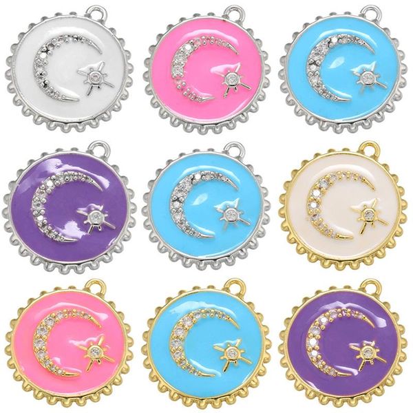 charms zhukou gold moon star round for women diy handmade necklaces earrings jewelry accessories supplies wholesale vd920, Bronze;silver
charms zhukou gold moon star round for women diy handmade necklaces earrings jewelry accessories supplies wholesale vd920, Bronze;silver