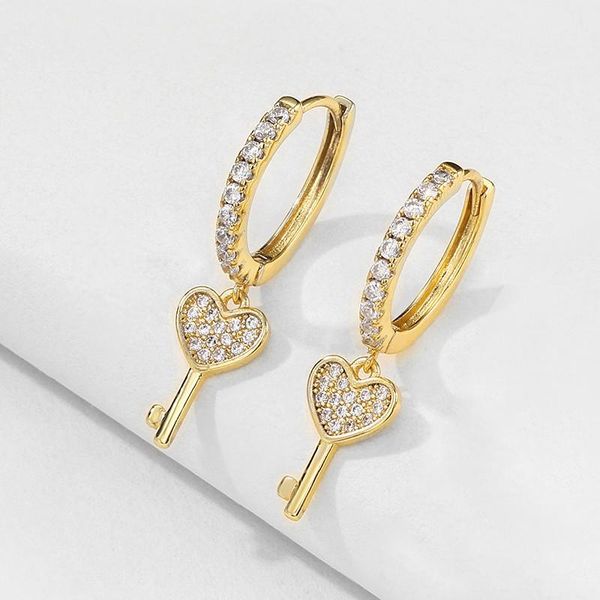 hoop & huggie uilz trendy gold color key earrings with cubic zirconia for women cute wedding christmas jewelry 2021 cs3266, Golden;silver
hoop & huggie uilz trendy gold color key earrings with cubic zirconia for women cute wedding christmas jewelry 2021 cs3266, Golden;silver