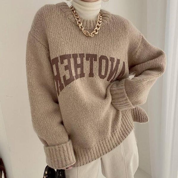 women's sweaters women winter trutleneck sweater ladies casual korean autumn letter pullovers long sleeve famale streetwear loose suete, White;black
women's sweaters women winter trutleneck sweater ladies casual korean autumn letter pullovers long sleeve famale streetwear loose suete, White;black