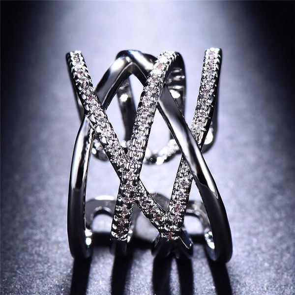 wedding rings bamos gorgeous hollow cross ring princess wide open for women rose/white gold filled couple jewelry resizable, Slivery;golden 
wedding rings bamos gorgeous hollow cross ring princess wide open for women rose/white gold filled couple jewelry resizable, Slivery;golden