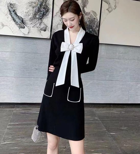 casual dresses sq1057 fashion women 2021 autumn dress luxury european design party style, Black;gray
casual dresses sq1057 fashion women 2021 autumn dress luxury european design party style, Black;gray