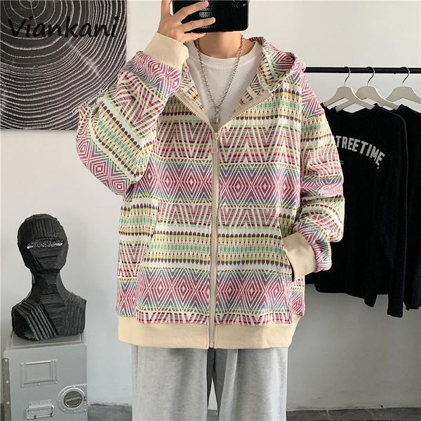 men's hoodies & sweatshirts men zip-up colorful striped couples high street preppy casual spring mens clothing large size hooded coats, Black
men's hoodies & sweatshirts men zip-up colorful striped couples high street preppy casual spring mens clothing large size hooded coats, Black