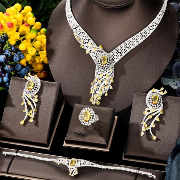 earrings & necklace godki 4pcs green cz luxury african jewelry set for women wedding party zircon crystal neckalce earri, Silver
earrings & necklace godki 4pcs green cz luxury african jewelry set for women wedding party zircon crystal neckalce earri, Silver