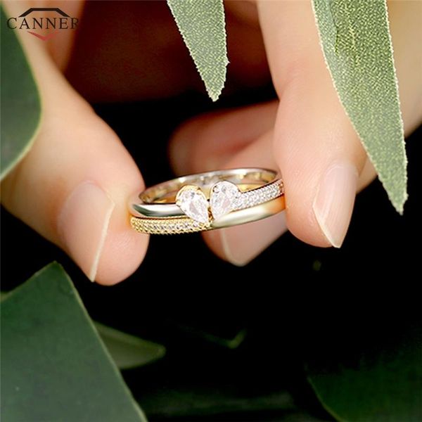 wedding rings engagement couple for lovers cz crystal heart women cubic zirconia ring men gold silver jewelry h40, Slivery;golden
wedding rings engagement couple for lovers cz crystal heart women cubic zirconia ring men gold silver jewelry h40, Slivery;golden