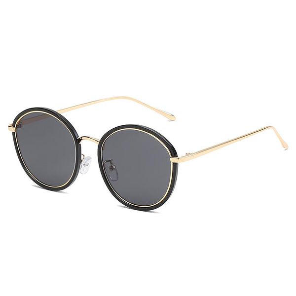 new round women's stylemixed sunglasses brand retro men's fashion gold frame quality frame lens women's designer glasses uv m, White;black
new round women's stylemixed sunglasses brand retro men's fashion gold frame quality frame lens women's designer glasses uv m, White;black
