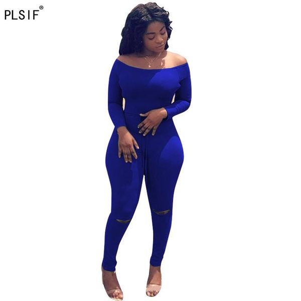 women's jumpsuits & rompers slash neck long sleeve skinny lady broken hole design club female catsuits, Black;white
women's jumpsuits & rompers slash neck long sleeve skinny lady broken hole design club female catsuits, Black;white