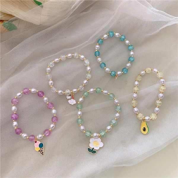 beaded, strands 2021 candy color transparent beaded acrylic cute rainbow flower -cream pendant bracelet for women girls jewelry gifts, Black
beaded, strands 2021 candy color transparent beaded acrylic cute rainbow flower -cream pendant bracelet for women girls jewelry gifts, Black
