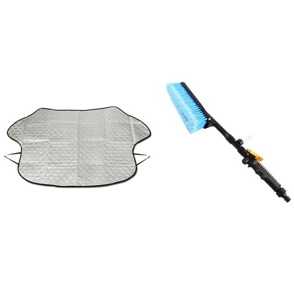 car sponge novel-1 set wash brush water spray soft bristle long-handled duster & 1 waterproof windshield winter cover
car sponge novel-1 set wash brush water spray soft bristle long-handled duster & 1 waterproof windshield winter cover