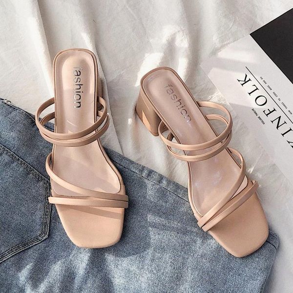 2021 summer sandals mid heel shoes fashion ladies elegant party shoes women buckle open toe narrow band white sandals, Black
2021 summer sandals mid heel shoes fashion ladies elegant party shoes women buckle open toe narrow band white sandals, Black