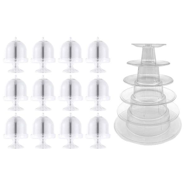baking & pastry tools 12-piece mini cake stand chocolate candy display board with 6 tiers cupcake rack holder
baking & pastry tools 12-piece mini cake stand chocolate candy display board with 6 tiers cupcake rack holder