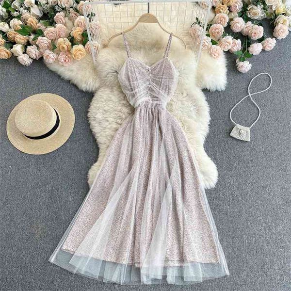 women fashion sweet sleeveless mesh heart fold waist slim floral print a-line dress vestido de mujer s268 210527, Black;gray
women fashion sweet sleeveless mesh heart fold waist slim floral print a-line dress vestido de mujer s268 210527, Black;gray