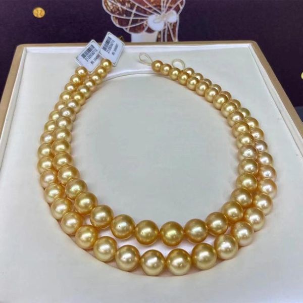 chains fine jewelry pearl necklace with sterling silver clasp,natural ocean 9-12mm round golden pearls necklaces for women gift
chains fine jewelry pearl necklace with sterling silver clasp,natural ocean 9-12mm round golden pearls necklaces for women gift