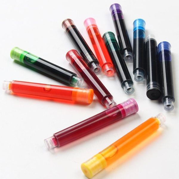 12 colors/set fountain pen refill ink cartridges disposable drawing supplies school ink cartridges refills office stationer
12 colors/set fountain pen refill ink cartridges disposable drawing supplies school ink cartridges refills office stationer