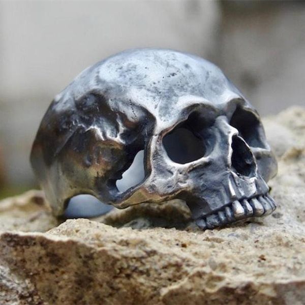 cluster rings eyhimd unique mens silver color 316l stainless steel skull ring punk biker motorcycle band fashion jewelry gifts for him, Golden;silver
cluster rings eyhimd unique mens silver color 316l stainless steel skull ring punk biker motorcycle band fashion jewelry gifts for him, Golden;silver