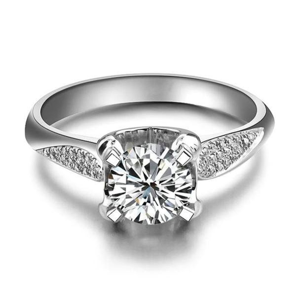 cluster rings test positive 1ct 6.5mm d-e moissanite diamond ring s925 engagement jewelry for women ceremony wedding, Golden;silver
cluster rings test positive 1ct 6.5mm d-e moissanite diamond ring s925 engagement jewelry for women ceremony wedding, Golden;silver
