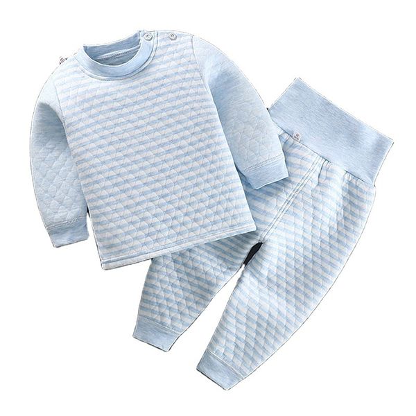 2021 baby clothing winter thick cotton thermal underwear baby girl panties baby boy underwear+ training pants 2pcs kid set 210309, White
2021 baby clothing winter thick cotton thermal underwear baby girl panties baby boy underwear+ training pants 2pcs kid set 210309, White