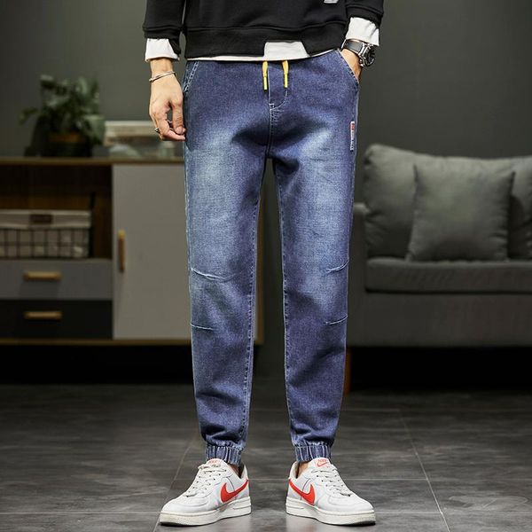 men's pants 2021 spring harlan jeans men's loose straight leggings pants korean style trendy slim fashion long, Blue
men's pants 2021 spring harlan jeans men's loose straight leggings pants korean style trendy slim fashion long, Blue
