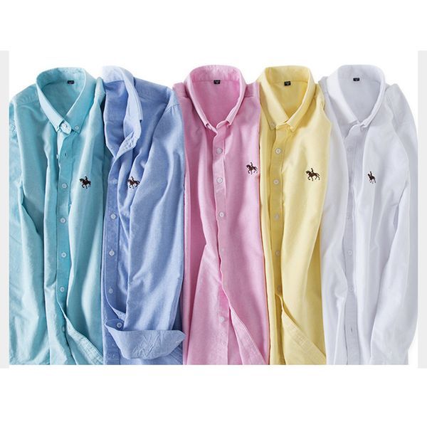 long sleeve oxford striped front patched chest pocket regular adjust button-down collar thick shirt xqhq, White
long sleeve oxford striped front patched chest pocket regular adjust button-down collar thick shirt xqhq, White
