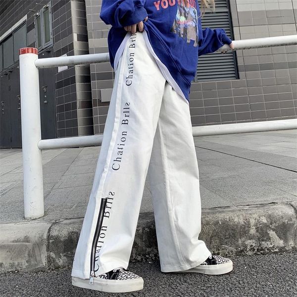 women's pants & capris korean ins harajuku wide leg for women clothing letter printing zipper sweatpants loose trousers hipster straigh, Black;white
women's pants & capris korean ins harajuku wide leg for women clothing letter printing zipper sweatpants loose trousers hipster straigh, Black;white