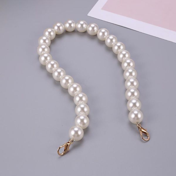 bag parts & accessories diy purse handle chain strap replacement pearl handbag portable shoulder, Black
bag parts & accessories diy purse handle chain strap replacement pearl handbag portable shoulder, Black