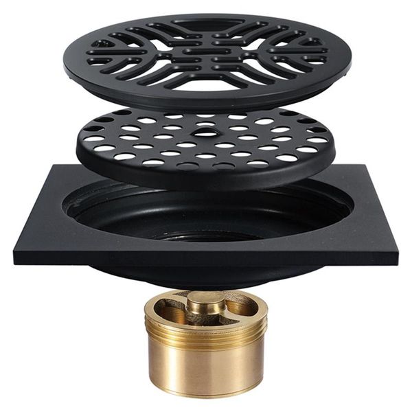bath accessory set black 100x100mm floor drain t-shaped deodorant core copper anti-reflective large flow bathroom
bath accessory set black 100x100mm floor drain t-shaped deodorant core copper anti-reflective large flow bathroom