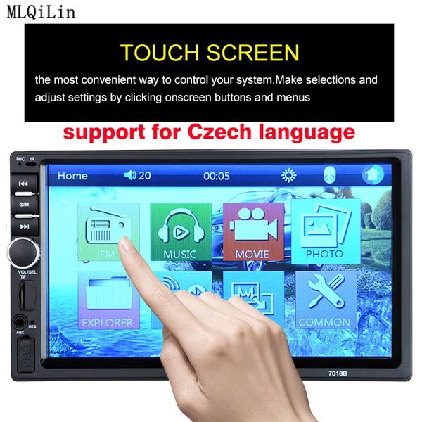 car video 2 din radio 7" hd autoradio multimedia player 2din touch screen auto audio stereo mp5 bluetooth usb tf fm camera
car video 2 din radio 7" hd autoradio multimedia player 2din touch screen auto audio stereo mp5 bluetooth usb tf fm camera